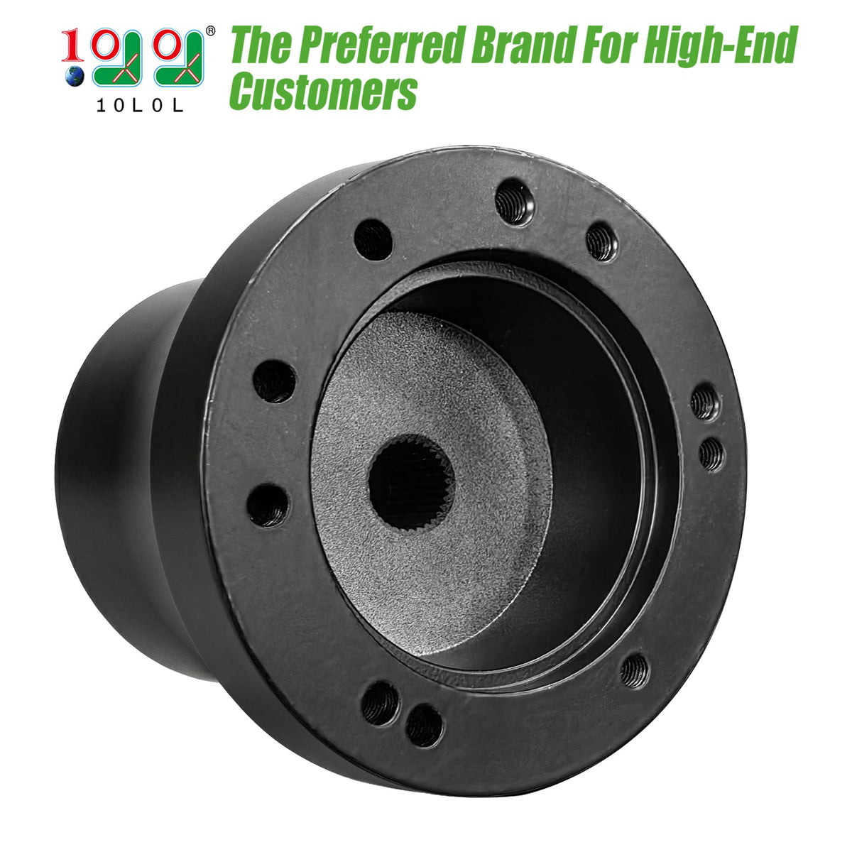 10L0L Yamaha adapter aluminum closeup highlights durability and corrosion resistance.