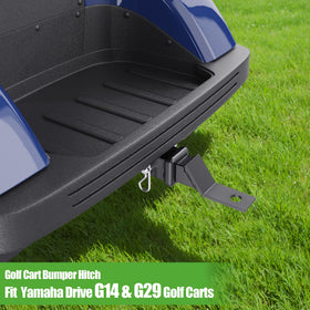 Yamaha Drive G14 hitch fitment by 10L0L with reliable mounting.