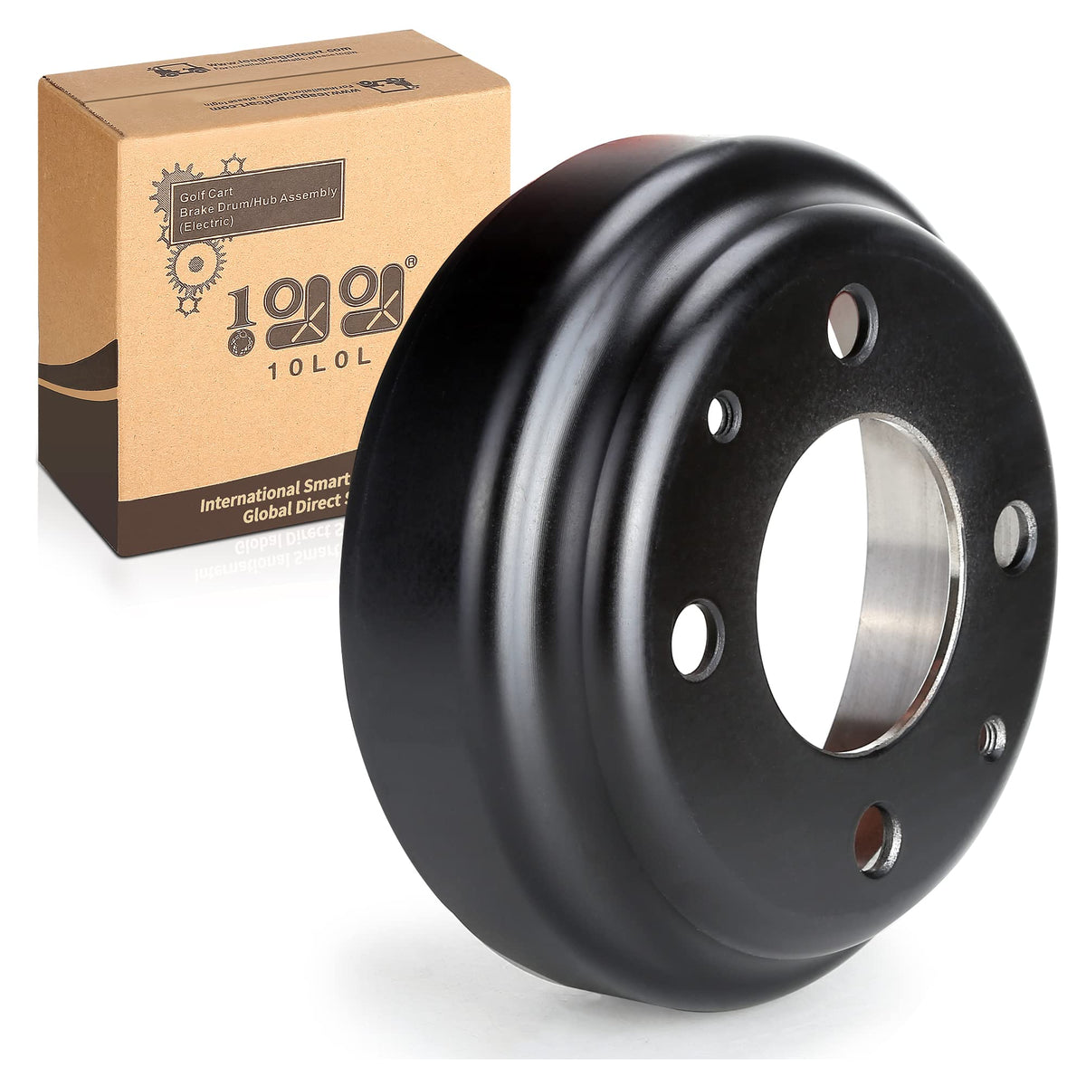 10L0L Yamaha G1–G29 brake drum close-up highlighting durable braking potential