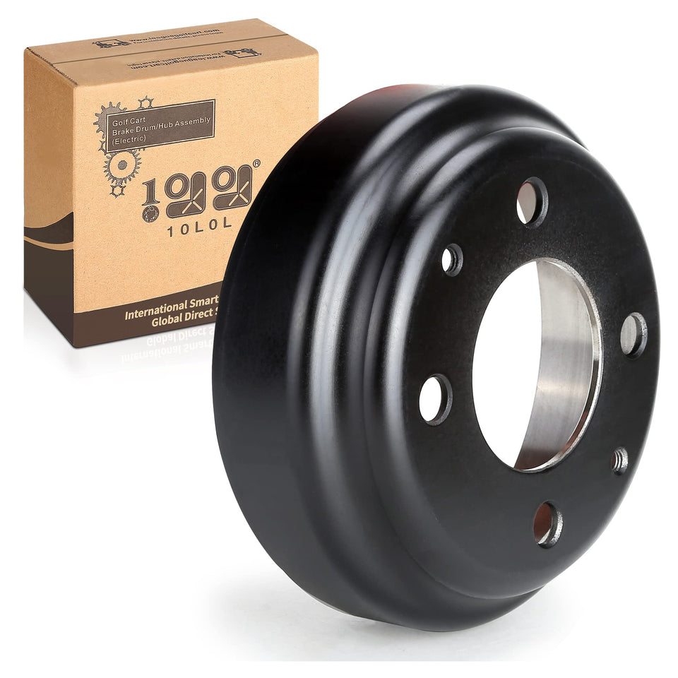 10L0L Yamaha G1–G29 brake drum close-up highlighting durable braking potential