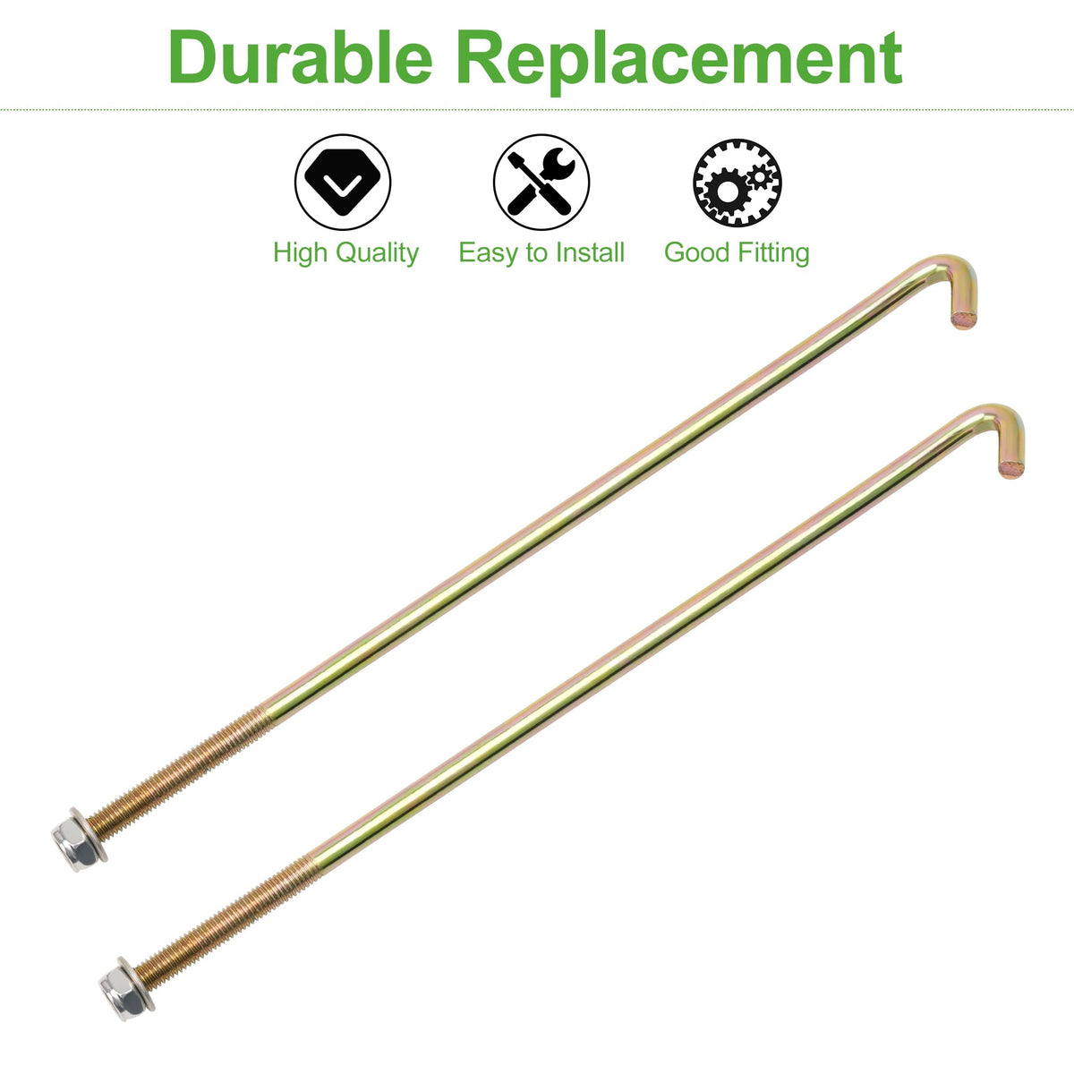 10L0L Yamaha hold-down-rod for G14–G22 models keeps the battery stable.