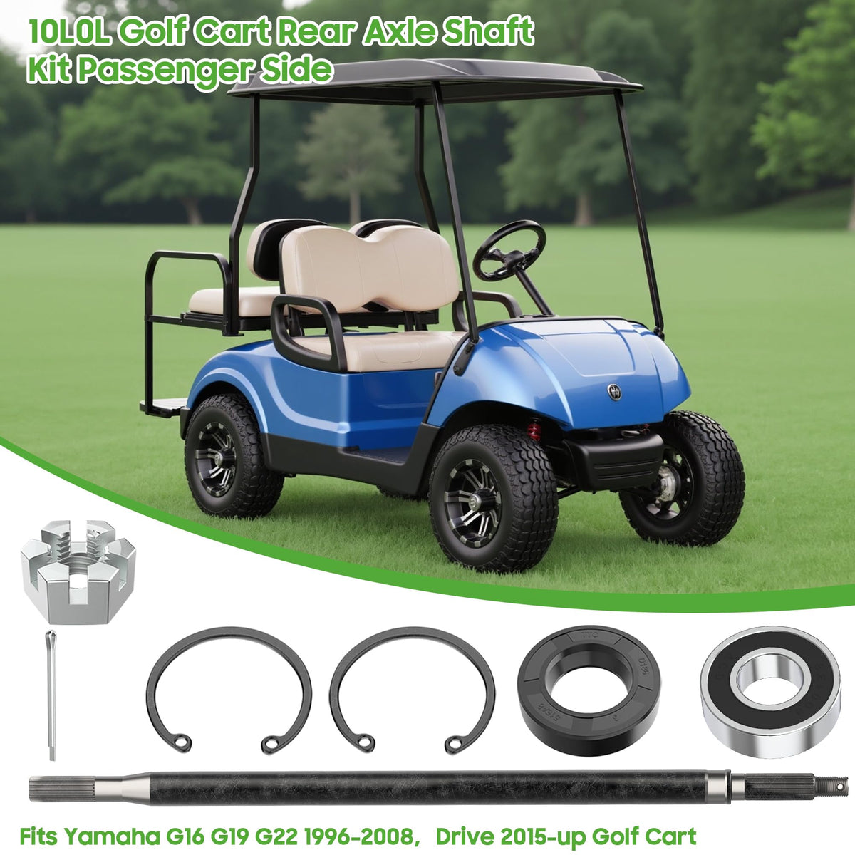 10L0L Yamaha G16/G19/G22 compatibility note confirms broad model coverage.