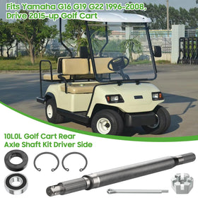 Yamaha G16/G19/G22 kit close-up shows durable bearing seal.