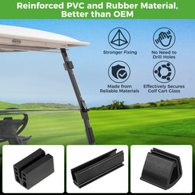 10L0L Yamaha G2-G22 1x1 square tube fit image confirms compatibility