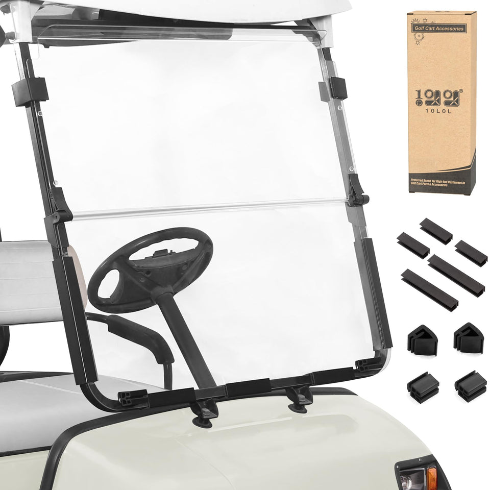 10L0L Yamaha G22 windshield front view for crystal-clear visibility