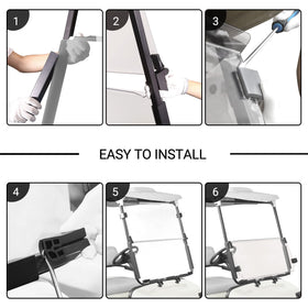 10L0L Yamaha G22 windshield installation kit included