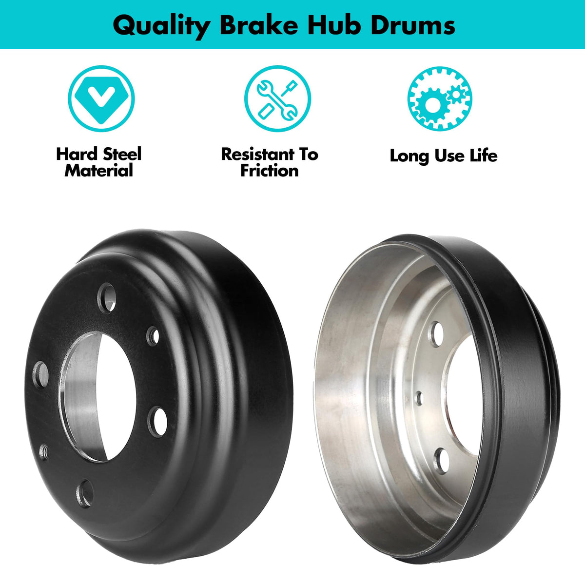 10L0L brake drum for Yamaha G29 enhances long-term durability.