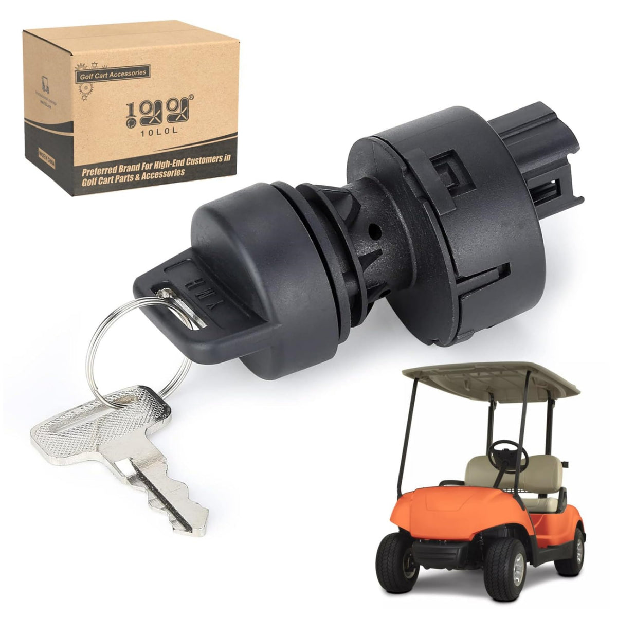10L0L Yamaha G29 Drive 2 ignition switch front view, plug-and-play ready