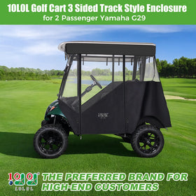 10L0L Yamaha G29 track rolled enclosure demonstrates convenient up-down operation