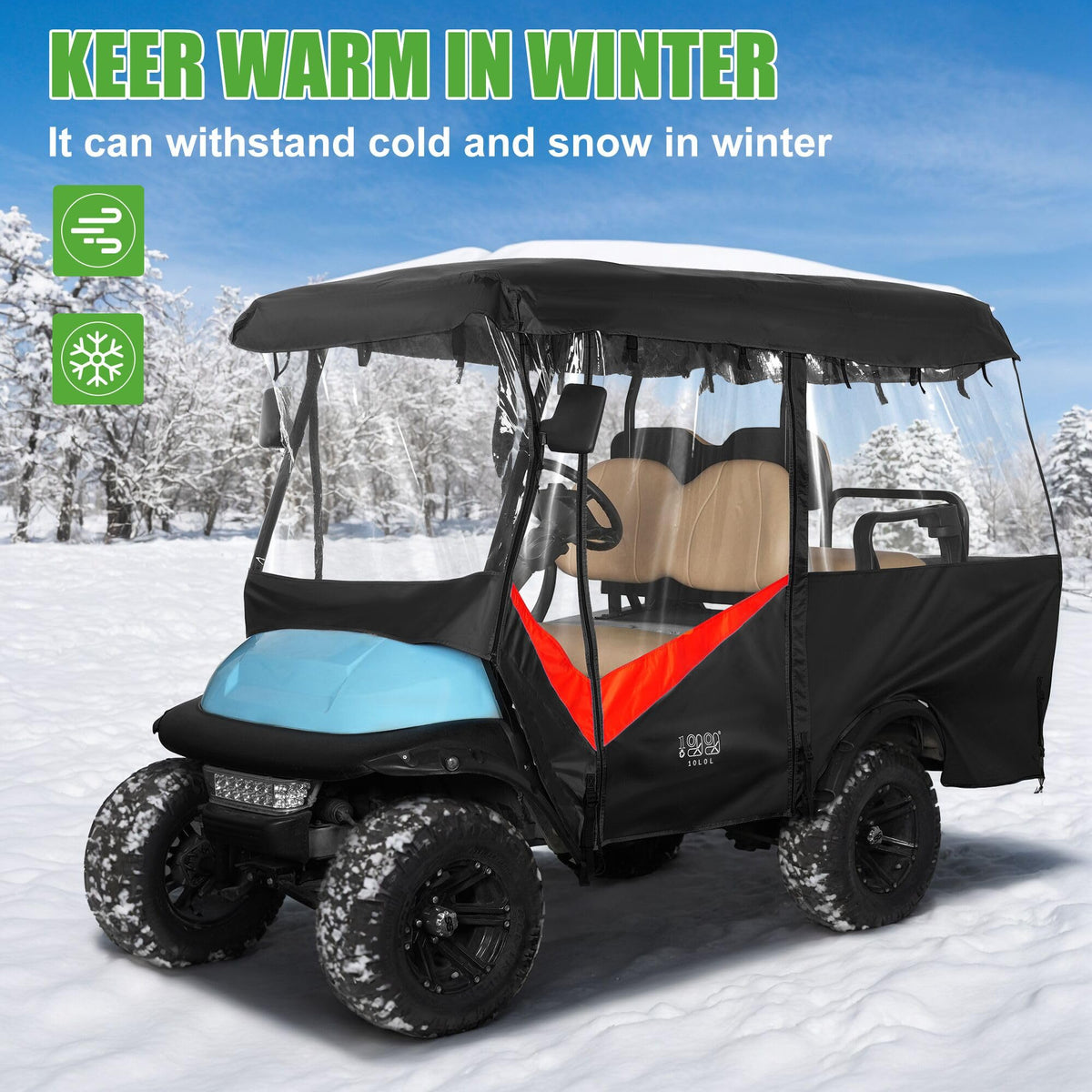 10L0L zip and roll-up design with side access