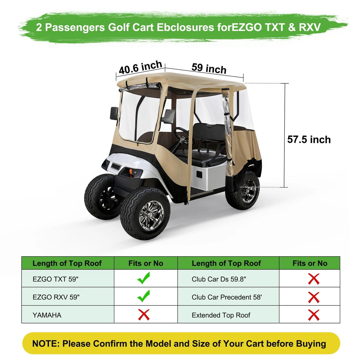 10L0L zippered roll-up doors allow quick side entry.