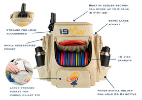 19thCrew cooler-insulated section maintains beverages cold on course