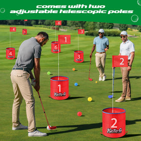 1GoTo-G telescopic clubs extended for realistic practice