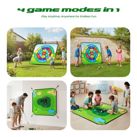 1GoTo-G indoor-outdoor setup lets play anywhere, rain or shine.