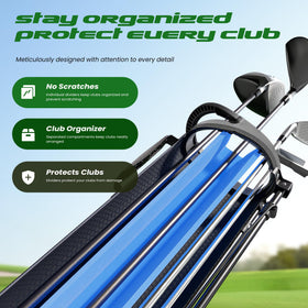 1GoTo-G Junior Golf Stand Bag USB port for on-course charging.