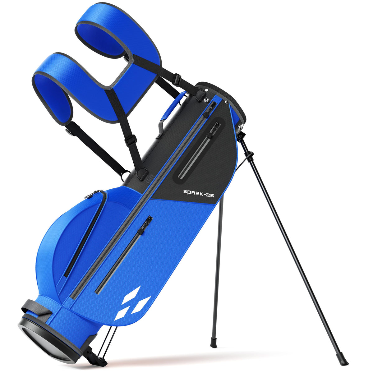 1GoTo-G Junior Golf Stand Bag top divider keeps clubs organized during play
