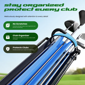 1GoTo-G junior golf stand bag USB port for on-course charging