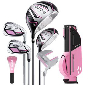 1GoTo-G kids golf set with stand bag for easy on-course transport