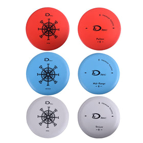 DISC golf putter in stance emphasizes precision on short-range shots.