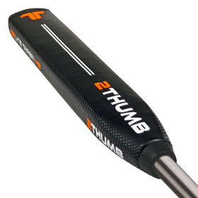 2 Thumb OG Taper Lite 43 putter grip front view showing alignment-friendly design