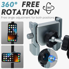 2thpart 360-degree rotatable ball joint for portrait or landscape use