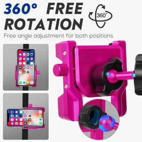 2thpart universal-smartphone-fit accommodates all brands and cases with easy switching.