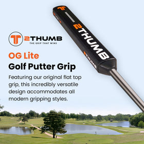 Close-up of 2 Thumb OG Lite 43 grip texture showing soft-tactile surface
