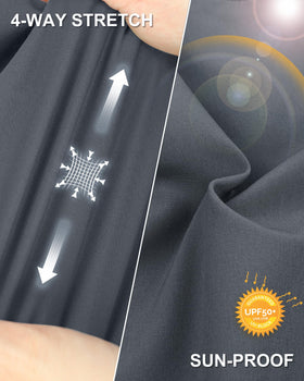 Layout of 5-pocket design in 33,000ft golf pants for secure essentials on course