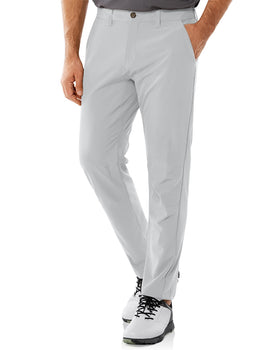 33000ft men's golf pants front view with comfortable fit and active waistband