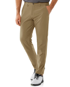 33,000ft men's golf pants front view shows wrinkle-resistant, quick-dry fabric for on-course comfort.