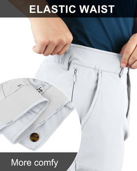 On-course shot showing stretch and UPF 50+ protection