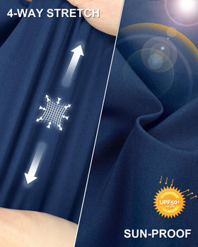 33000ft men's golf pants quick-dry fabric keeps you dry through rounds