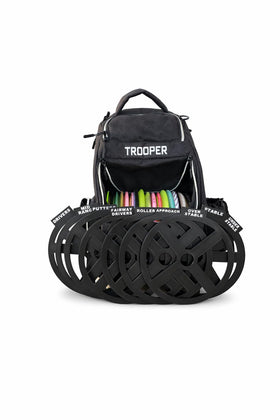 3DAmbitions disc golf dividers organize drivers for quick access on the course.