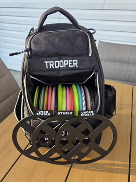 3DAmbitions roller divider protects discs and keeps stacks orderly in transit.