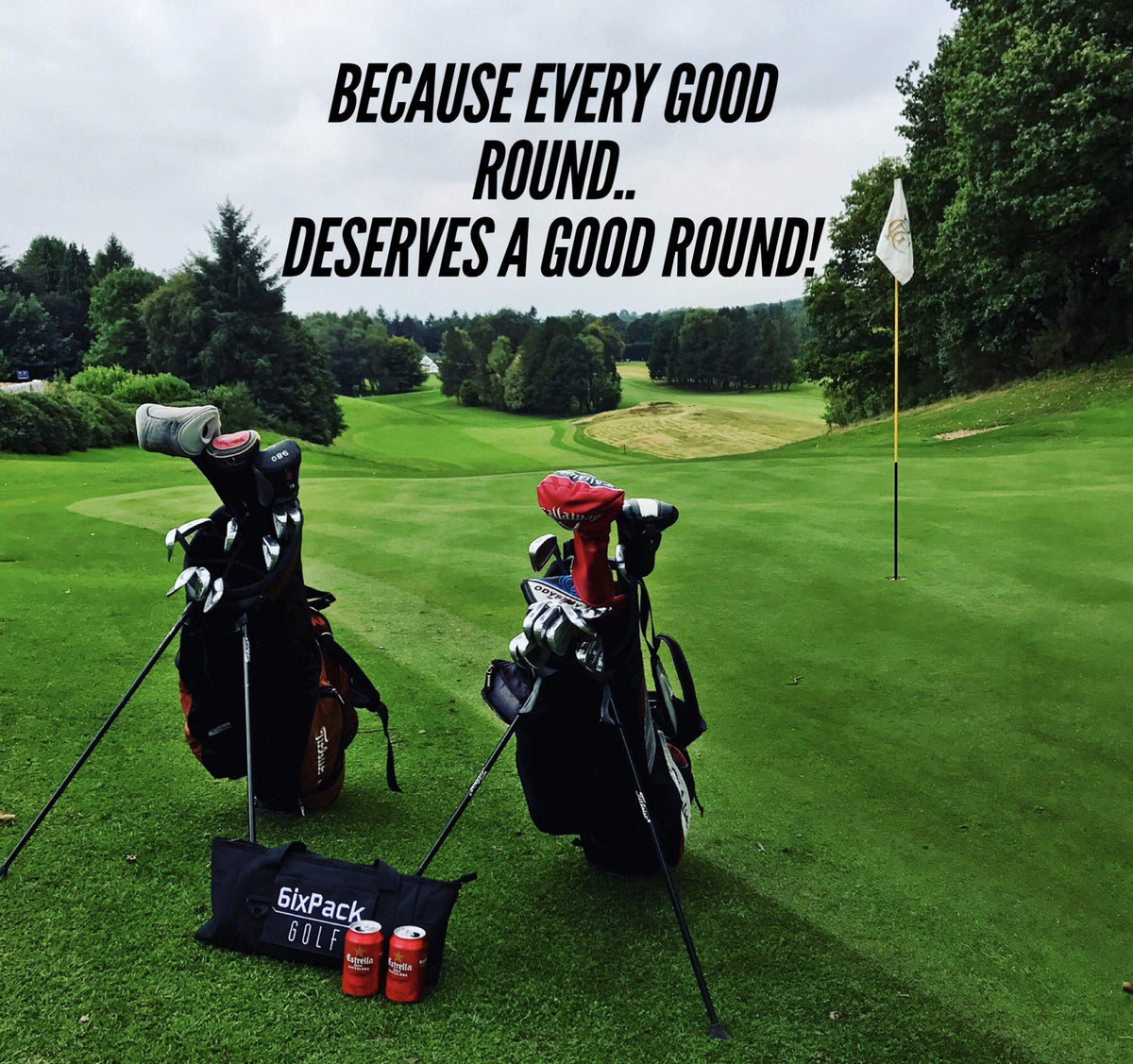 6ixPack Golf Cooler Bag travel-ready for trips and events