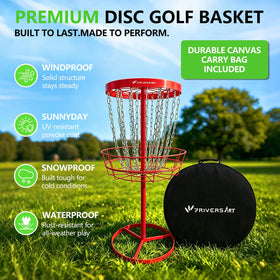 7RiversART all-weather basket endures sun and rain with durable coating.