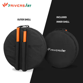 7RiversART outdoor park setup illustrates portable practice anywhere.