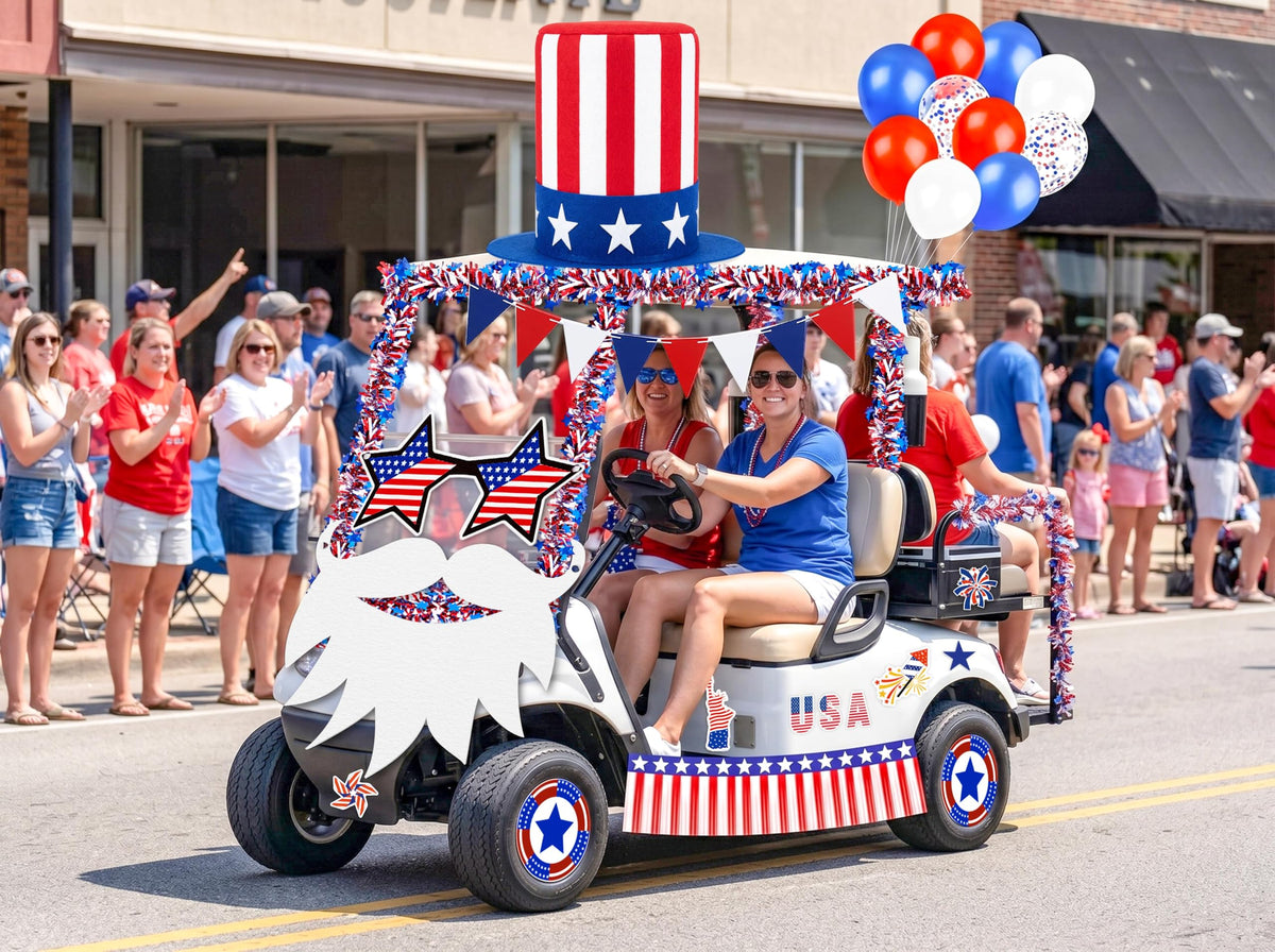 80UncleKimby banner elevates Independence Day decor and event signage