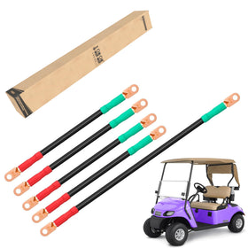9.99WORLD MALL battery cables 10-inch for EZGO TXT improve power delivery.