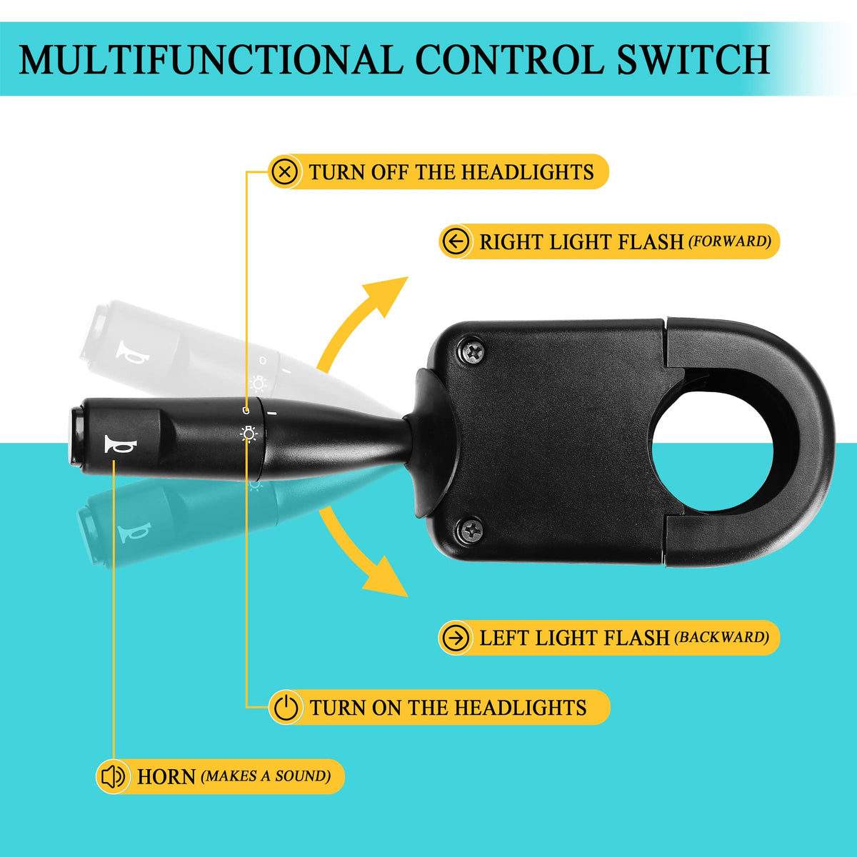 9.99WORLD MALL brake pedal switch ensures reliable brake lighting