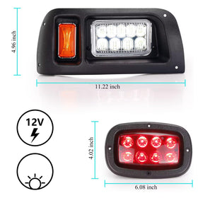 9.99WORLD MALL turn signal lever for easy light control on the cart