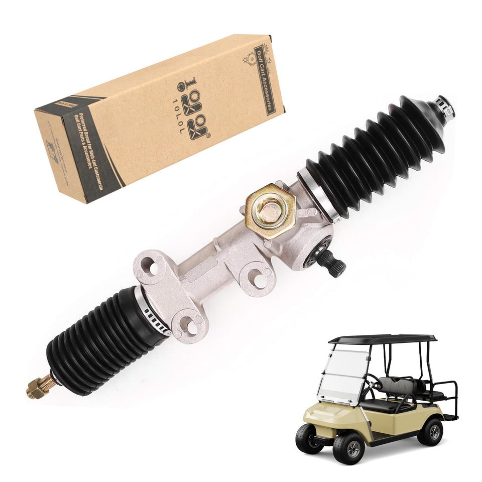 9.99WORLD MALL golf cart steering gear box front view, OEM-compatible design for Club Car DS