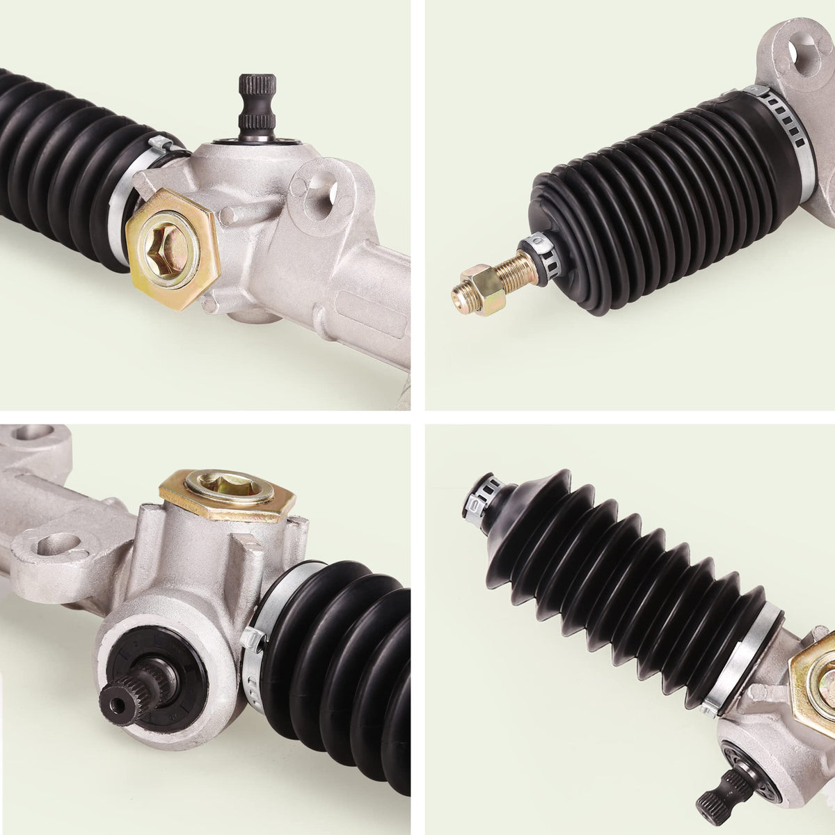 9.99WORLD MALL steering gear box housing detail highlighting durable construction