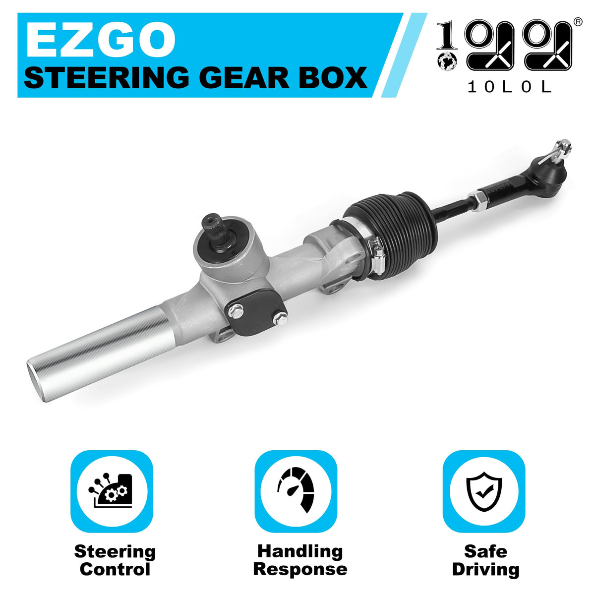 9.99WORLD MALL steering gear box for EZGO TXT enhances steering reliability and control.