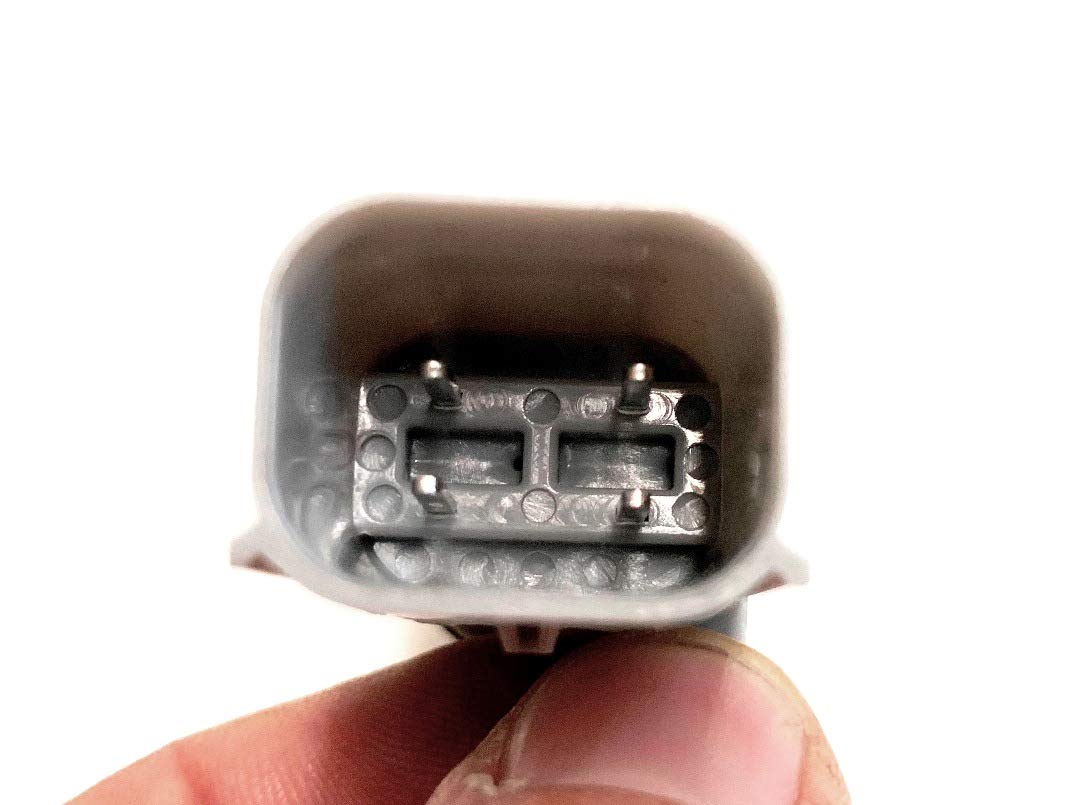 A.A accelerator pedal switch close-up showing switch contacts for replacement