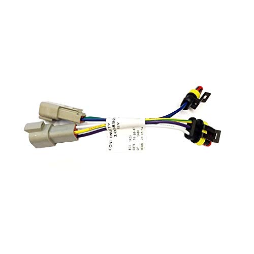 A.A MCOR 3 & 4 adapter harness for Club Car Precedent; enables plug-and-play upgrades.