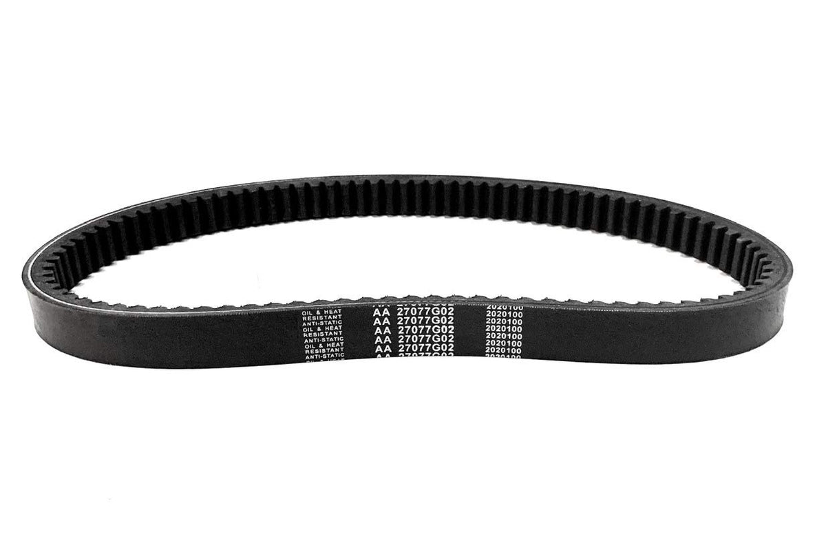A.A drive belt EZGO gas cart packaging shows an OEM-ready replacement option