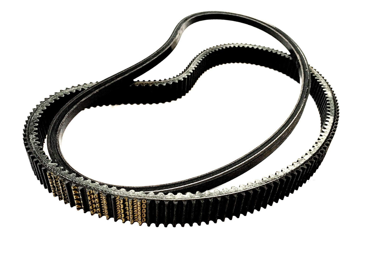 A.A Drive belt for EZGO ready for installation, boosting reliability and smooth cart operation.