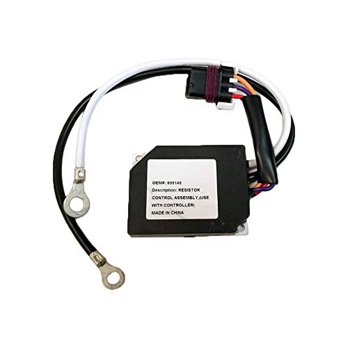 A.A EZGO RXV resistor control assembly close view showing compact module for RXV carts