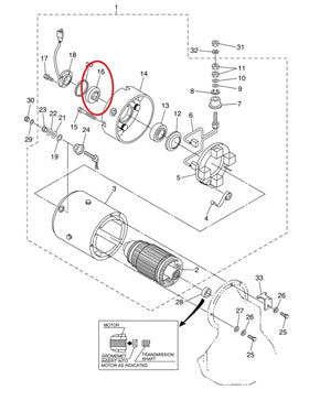 Properly installed magnet supports smooth control on 2003–2014 Yamaha carts.